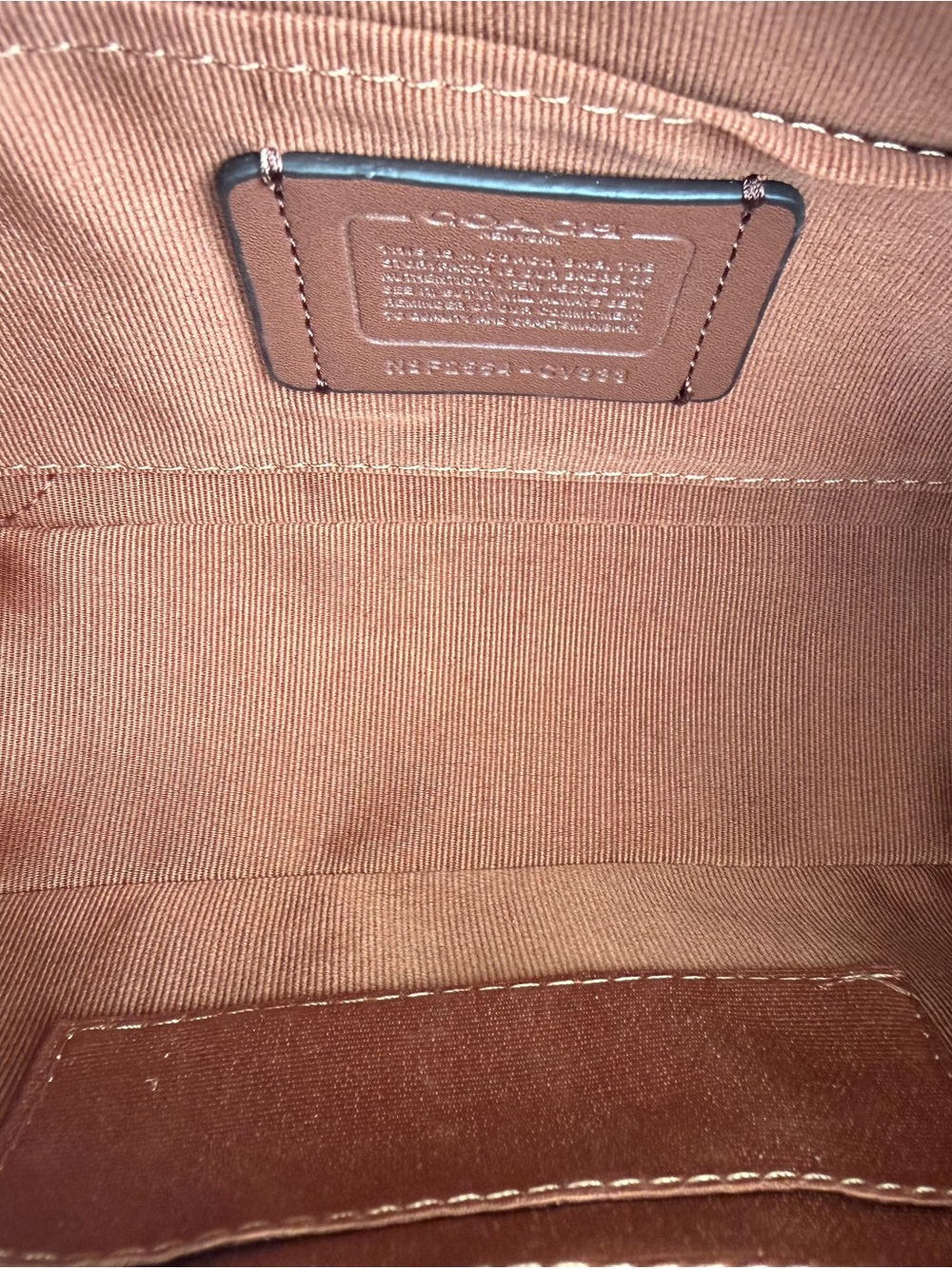 Coach Brown Signature Canvas Teri shoulder Bag - Picture 7 of 8